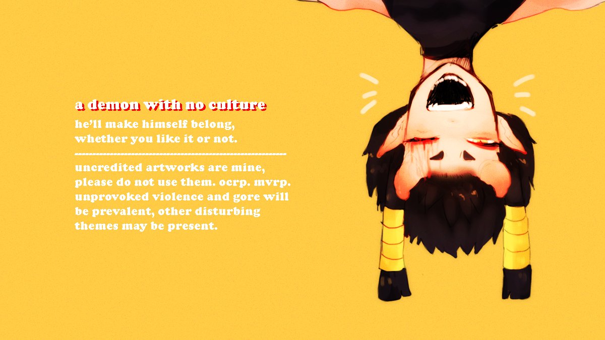 ‍‍ ‍‍‍‍ ‍‍ ‍‍ ‍‍

ㅤㅤㅤㅤ 𝐇𝐄 𝐃𝐈𝐃𝐍`𝐓 𝐄𝐕𝐄𝐍 
ㅤㅤㅤㅤ 𝐂𝐎𝐌𝐄 𝐅𝐑𝐎𝐌 𝐇𝐄𝐋𝐋.
ㅤㅤㅤㅤ ──────── דֵמוֹן
‍‍ ‍‍‍‍ ‍‍ ‍‍ ‍‍‍‍ ‍‍‍‍ ‍‍ ‍