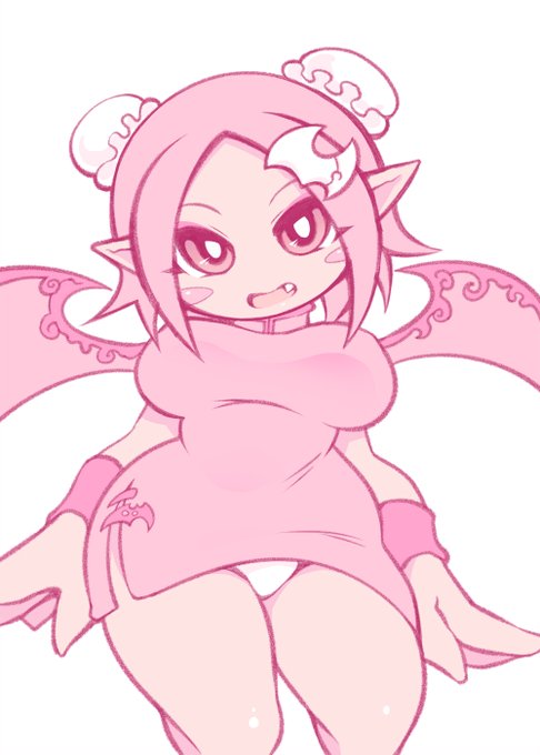 今日は何描こうかなぁ?って考えてたら無意識にNADJA描き始めてたのでチャイナディア 