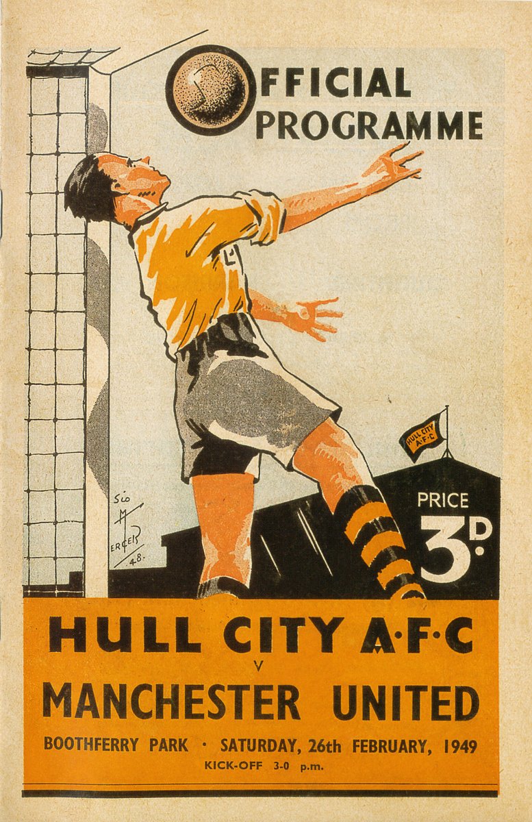 TigerProgrammes's tweet photo. It's The Final. Two incredibly close Semi-Finals have given us - cue drum roll - 1949 v 1983. #hcafc #ProgrammeWorldCup https://t.co/Ux7Z5riH37