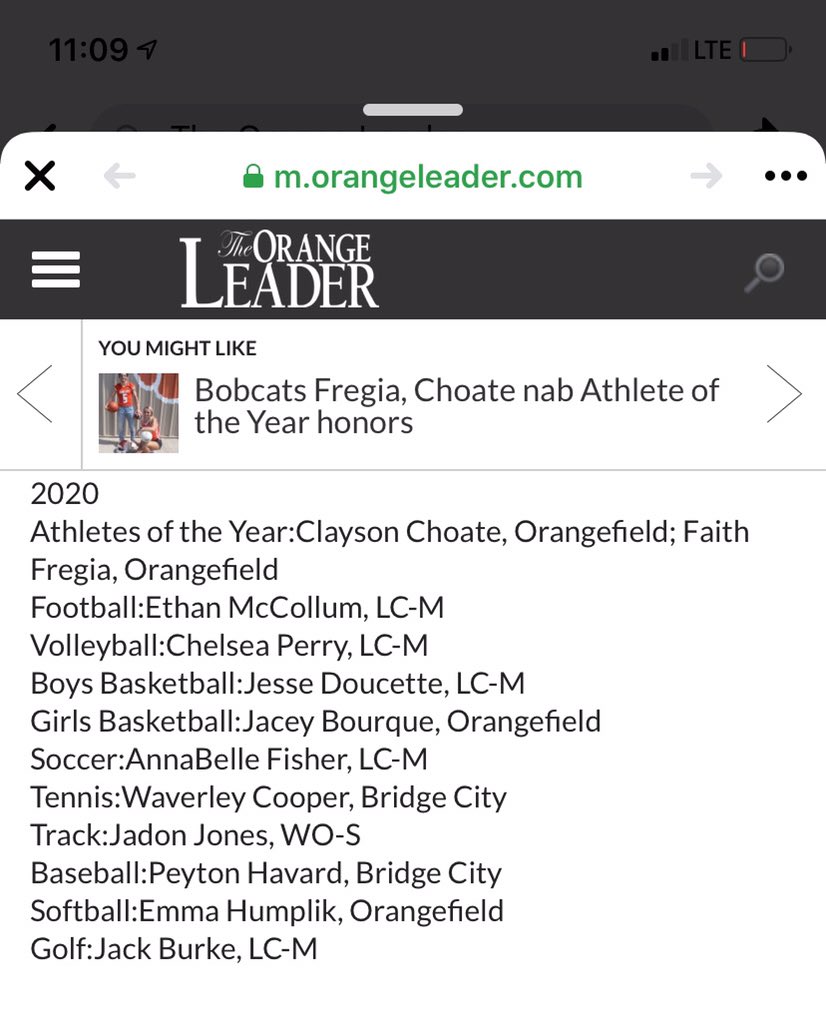Hugggeee congratulations to freshman Annabelle Fisher for being named Soccer athlete of the year!!⚽️💚