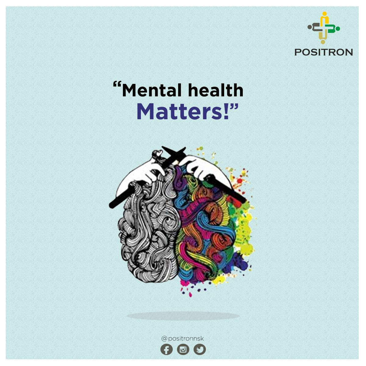 Your mental health is the real treasure you have. Make sure you keep it safe. Protect it. And give all the care it needs.

#Positron #Repost #DailyDoseOfPositivity #DailyMotivation #nashikgram #mentalhealth #mentalhealthmatters #mentalhealthquotes #mentalhealthsupport