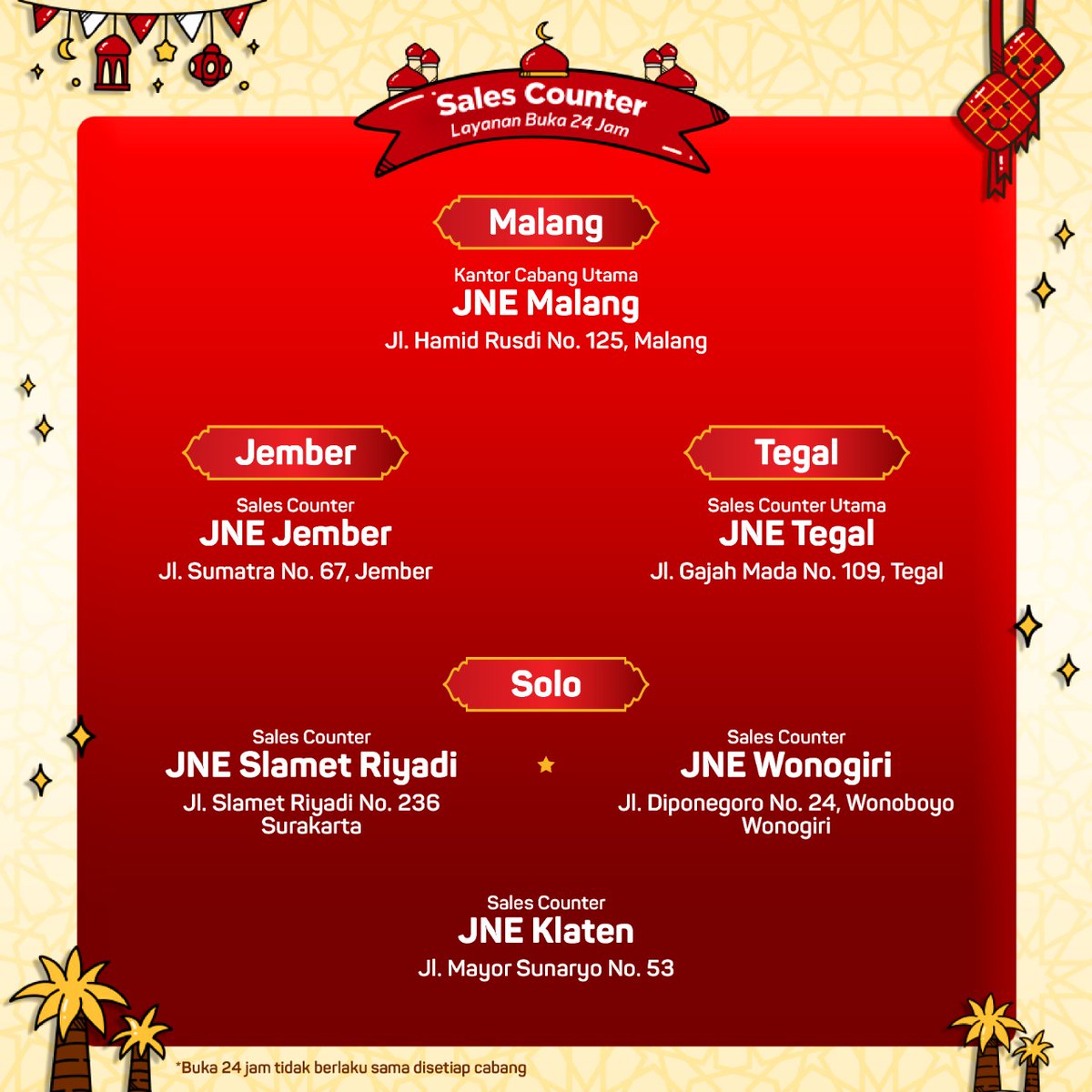 Jne Express Ar Twitter Selama Idul Fitri Jne Tetap Buka Dan Siap Melayani Di Swipe Untuk Informasi Lebih Lanjutnya Yaa Jangan Lupa Untuk Selalu Jaga Jarak Kesehatan Dan Tetap Pakai Masker Jika