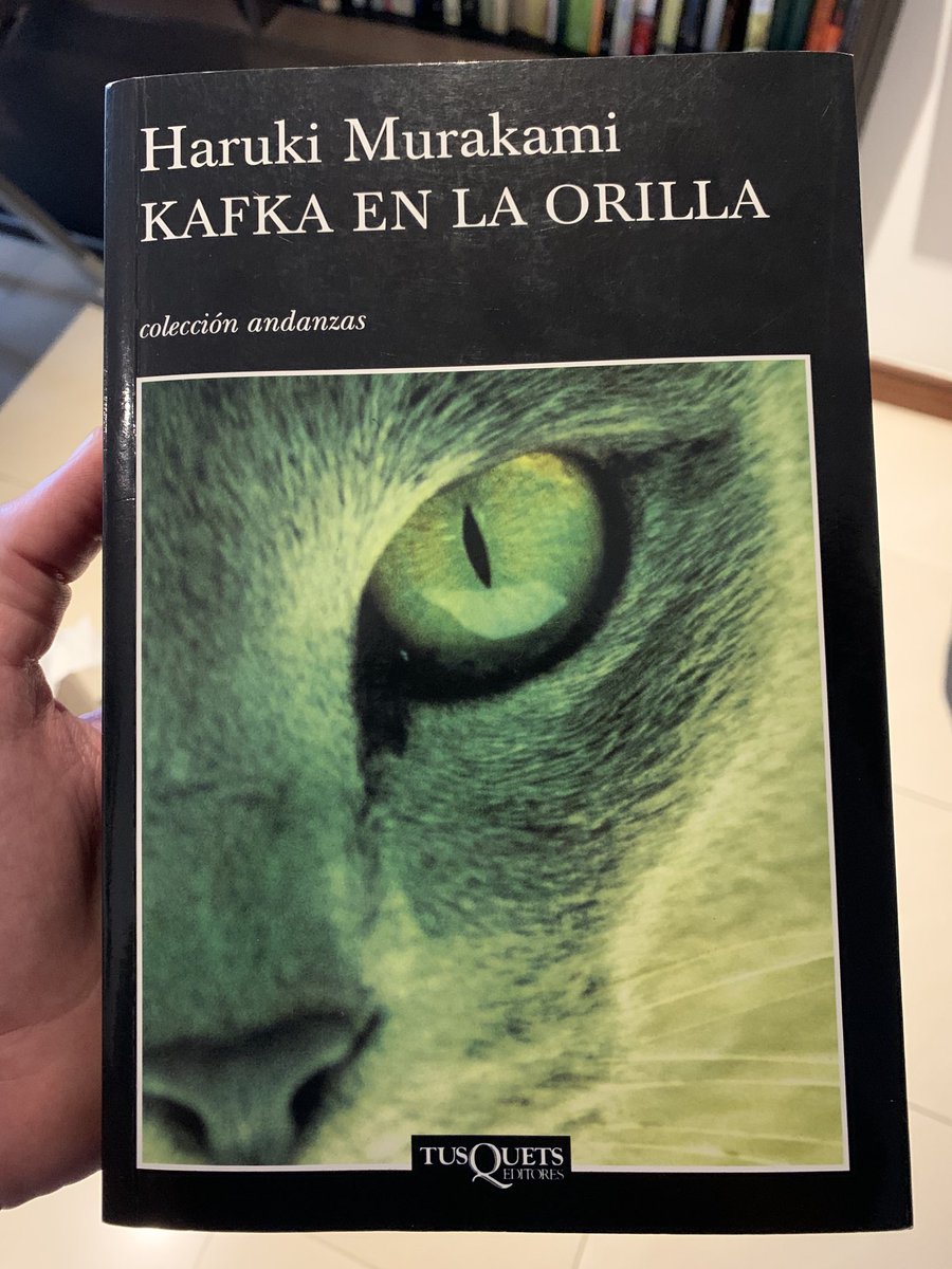 Mi primer Murakami. En el camino, sorprendente, imaginativo e interesante. Personajes y capítulos memorables. Nakata, entrañable. Al final, un regusto seco por la falta de sentido integrador.
