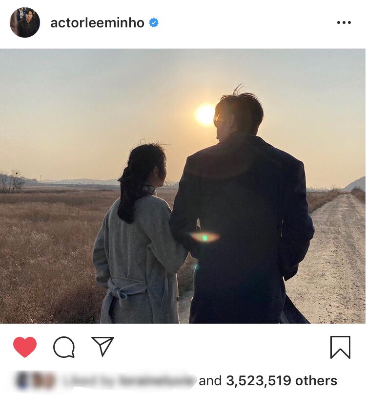 actorleeminho and ggonekim Instagram post! one for the books ㅠㅠ  #TheKingEternalMonarch