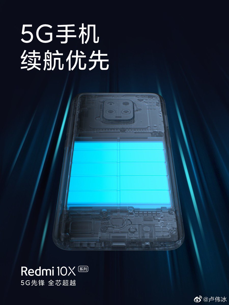 KaroulSahil's tweet photo. #Redmi10xseries Equipped with an ancestral large battery and fast charging, and added a number of special optimizations for 5G power consumption, plus the dark mode of the AMOLED screen, it is stable for a day!
#Redmi #Redmi10x #Redmi10x5G #Redmi10XPro https://t.co/X7hwOczh8n