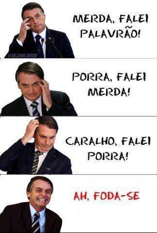 <a href="/roxmo/">Roger Rocha Moreira</a> Como o contador de corrupção é zero, eles agora contam palavrão, 

Tinha menor de idade na reunião ? 
não? então foda - se 

#MeChamaDeCorruptoPORRA
#BolsonaroReeleito