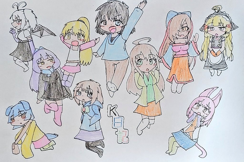 #私をバズらせてください
創作をしたり、Vtuberさんやアニメ、ゲームキャラを描いたり、ねんどろいどを集めて愛でたり色々してる私です。
呼び方も扱いもいじり方も基本的自由なのでよろしくお願いします。
依頼とかもあれば受け付けております。 