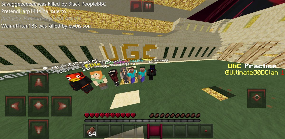 💛Scrim💛
<a href="/UltimateG0DClan/">UGC</a> V.S. <a href="/TheAngelsClan1/">TheAssaultClan</a> 
Win: <a href="/UltimateG0DClan/">UGC</a> 
Score: 10-2
Notes: Unorganized at the start, recommended.
#UGConTOP 💛