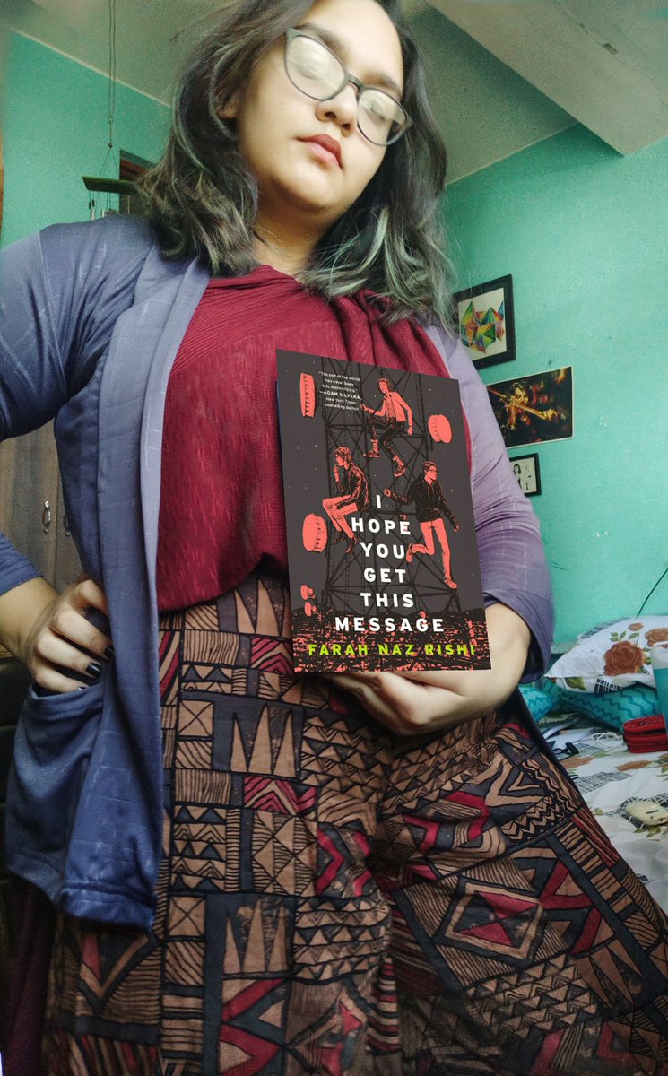  Day 23 Cover inspired outfit for the lovely cover of I Hope You Get This Message I can't wait to get started on this book! #AsianHeritageMonth  
