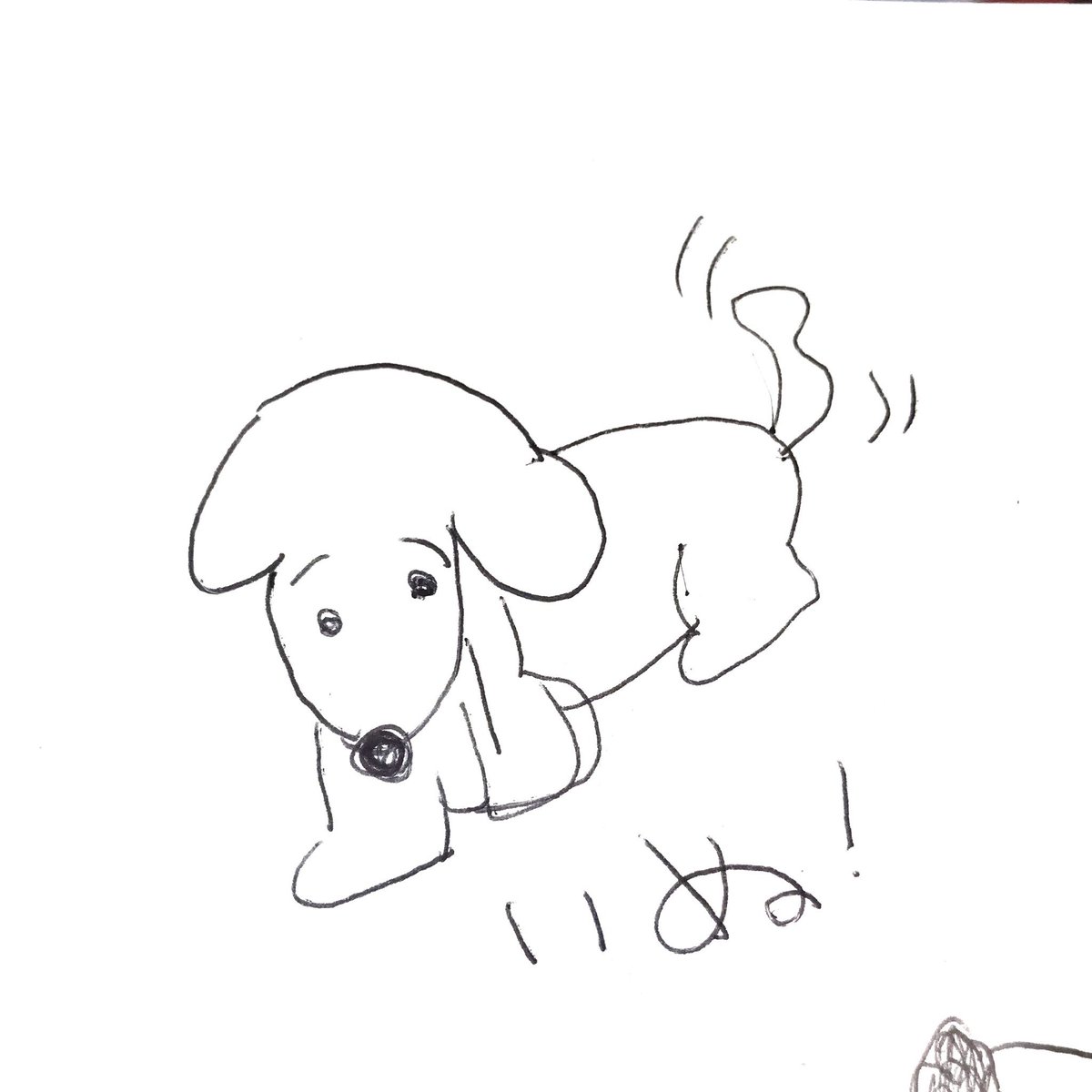 もしろbwb 犬の絵が描けないので 犬 イラスト 簡単 で検索したらトイプードルが出てきました