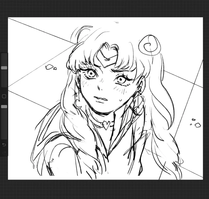i know yall are tired of all the sailor moon redraws but ? one more from me? 