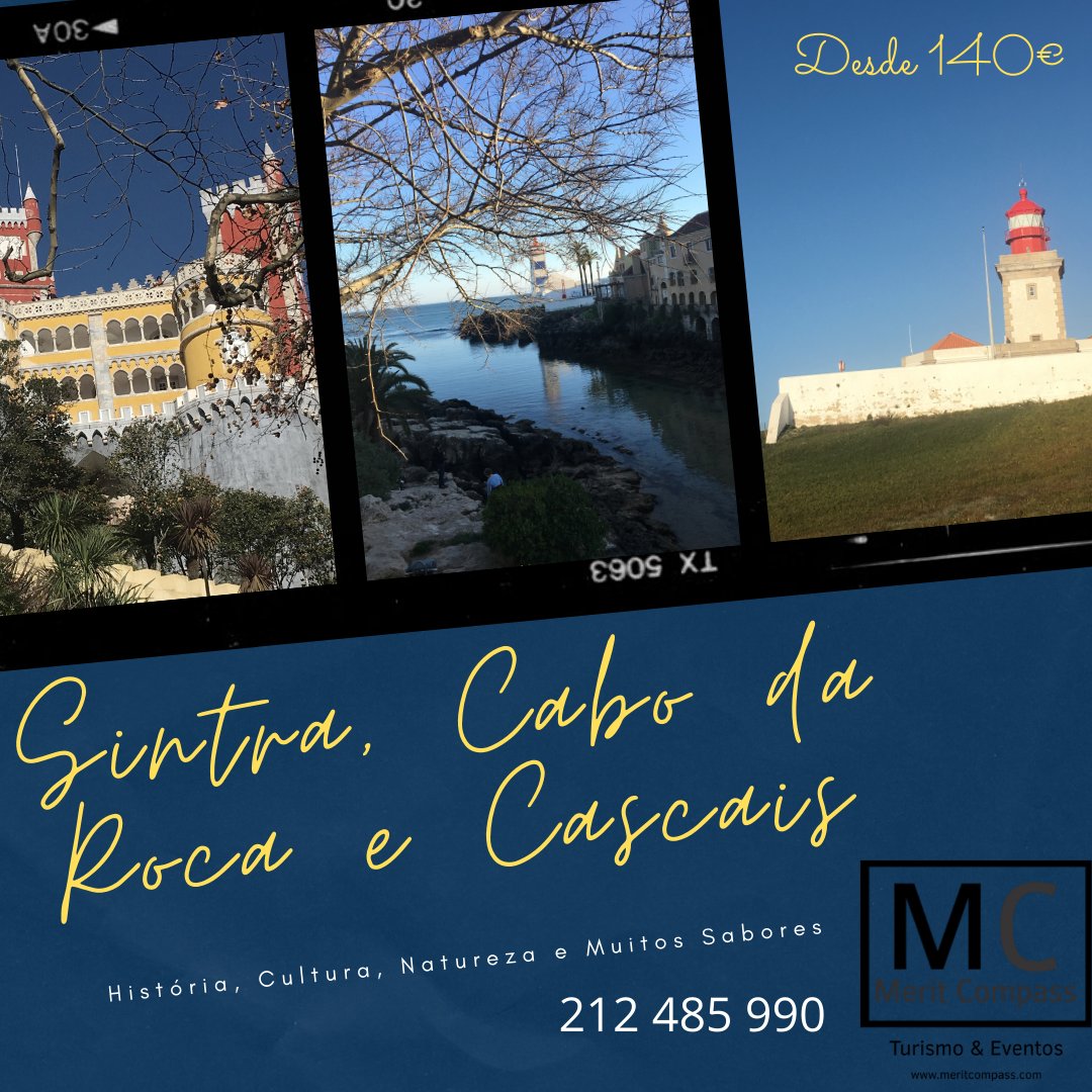 meritcompass's tweet photo. Este tour é a forma mais completa de conhecer o que há de melhor em Sintra, Cabo da Roca e Cascais . 

mais informações info@meritcompass.com

#visitsintra #daytour #visitcascais  #lisboa #cabodaroca #turismoportugal #viajar  #portugallovers #bestvacations #gastronomia #portugal https://t.co/v6PanyK5iR