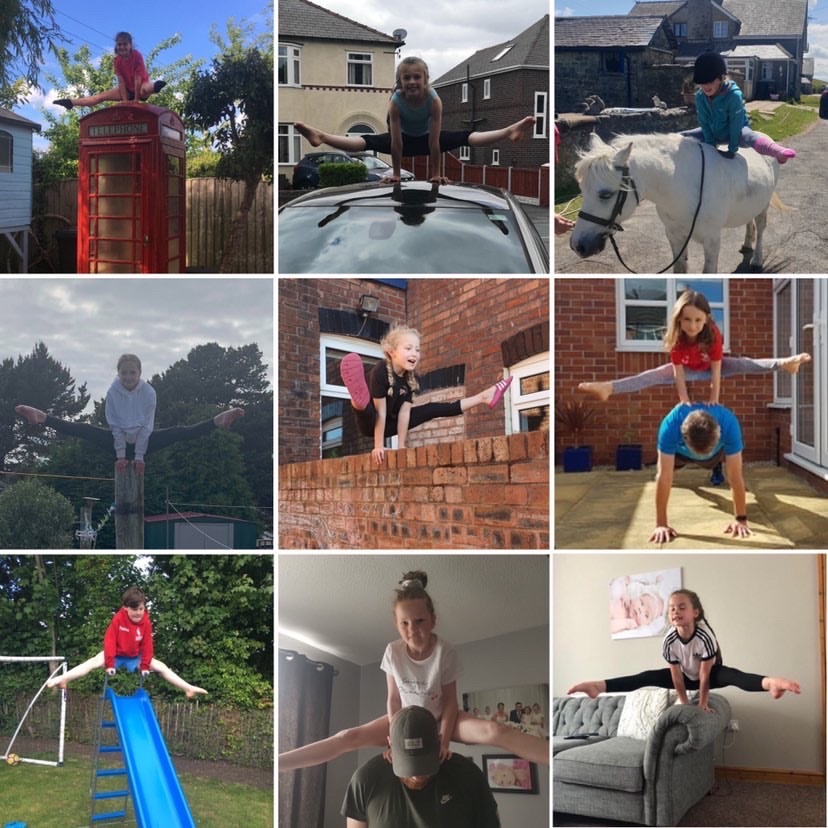 <a href="/DeesideGymClub/">Deeside Gymnastics</a> have been seeing how inventive they can get by doing Straddle levers in creative places!! We have to admit, they are very creative indeed! 🤸‍♂️🤸#joysofsport #lockdownlegends #whosyours