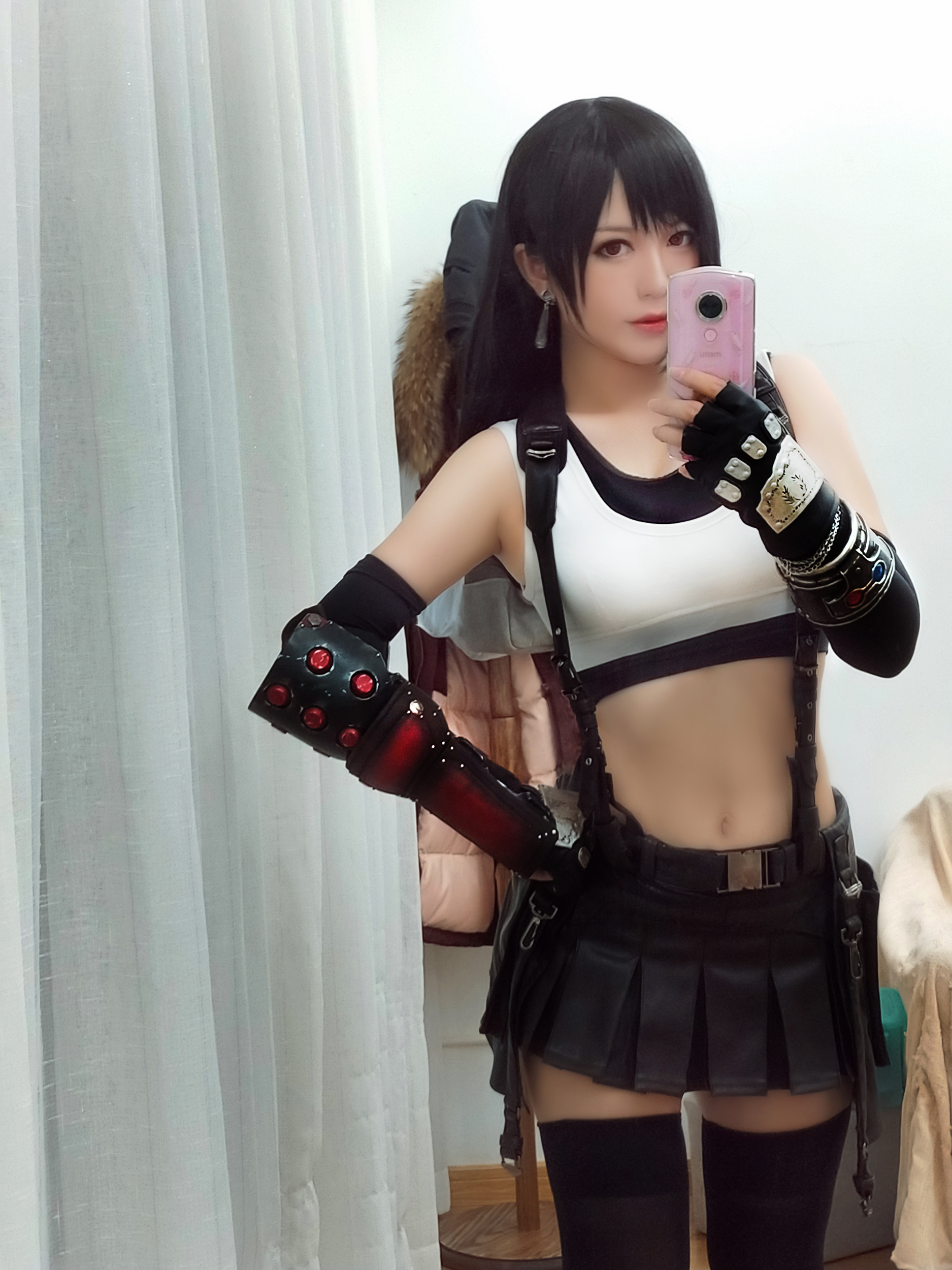 画像,时隔五年再次COS蒂法💫#FF7R  #Tifa https://t.co/oYw9yB9PY6。