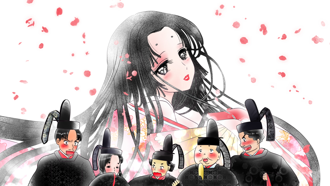 愛ちん ゆめみ愛 昨日描いた絵です W かぐや姫 求婚者描きたし 恋の魔法とおまじないラフ 誕生日挿絵完成 イラストacさん素材ちびモブ会社員 愛ちん ゆめみ愛 昨日描いた絵です W かぐや姫 求婚者描きたし 恋の魔法とおまじないラフ 誕生日挿絵完成 イラストacさん素材ちびモブ会社員