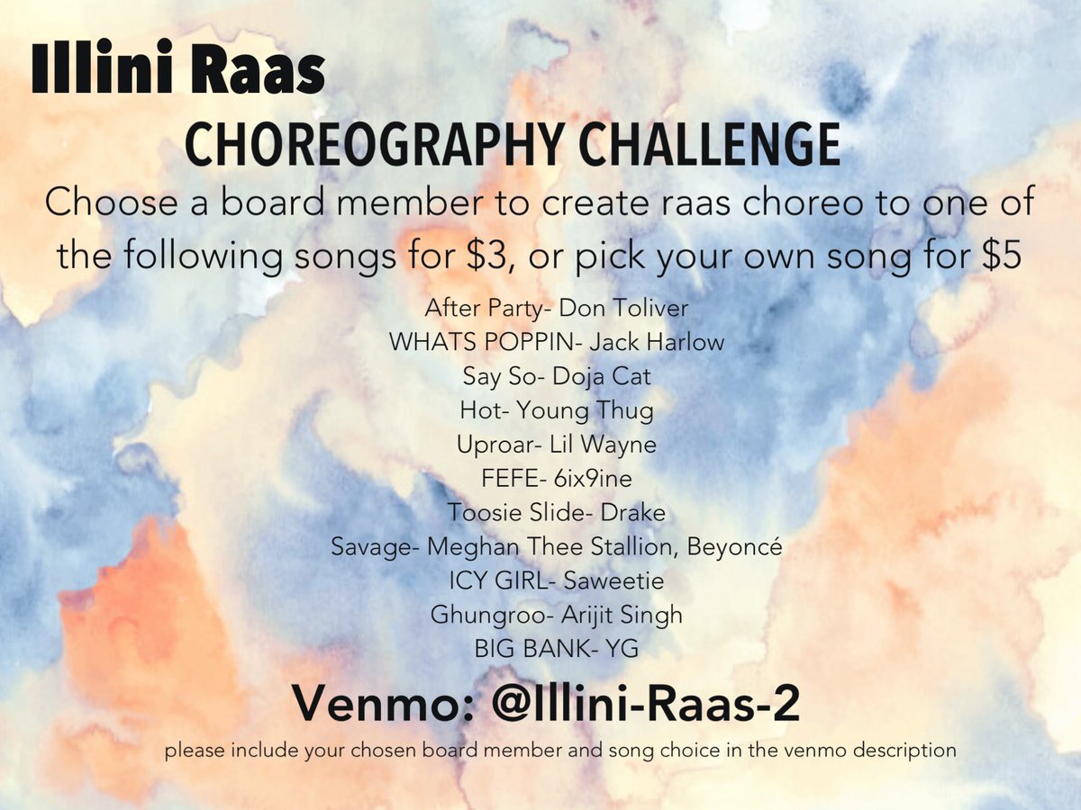 Have you ever seen raas to Meghan Thee Stallion? Probably not. Here’s your chance to!! Send in songs you want your new board to raas to for a chance to embarass them :)