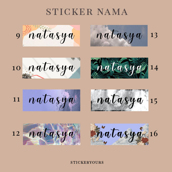 stickeryours's tweet photo. CUSTOM STICKER NAMA DAPAT 50PCS CUMAN DENGAN HARGA IDR 35,000 AJA!!!! 

Ini kita menggunakan bahan sticker premium paper yang glossy and waterproof yaa. #sticker #shopee #stickermurah #jualan https://t.co/TksTbv0Iaa