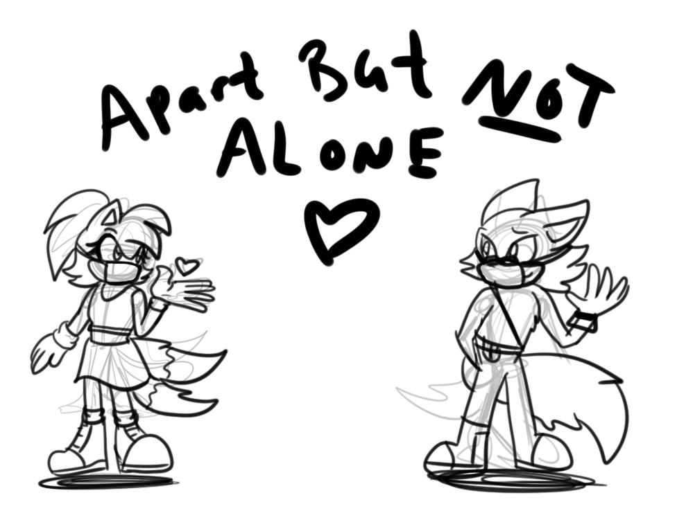 Thank you guys for all the fun and the laughs during the #182Party stream! Here are the 10-minute Sonic Couples sketches I did with @ProjectSNT and @SPD64. I got to draw SNT twice, Rookie, and Flaming Knuckles! xD Plus Vector/Vanilla and... Silver/Mephiles!?