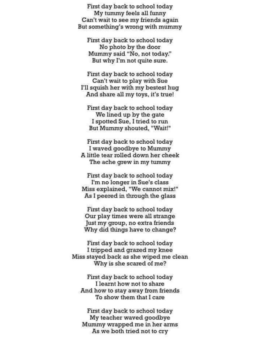 SarahCombe's tweet photo. Powerful, The views of children matter. There is power in their words. In all the planning, think of them and their mental health and wellbeing #listen #nurture #wellbeing #firstdayback #schools #viewofthechild #StrongerTogether #edutwitter #bekind https://t.co/r4N1DWOPgu