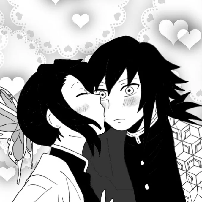 #キスの日
#ぎゆしの
ぎゆさんの頭のデカさがどうしても気になったのであげ直しました?
いいね下さった方、すみません? 