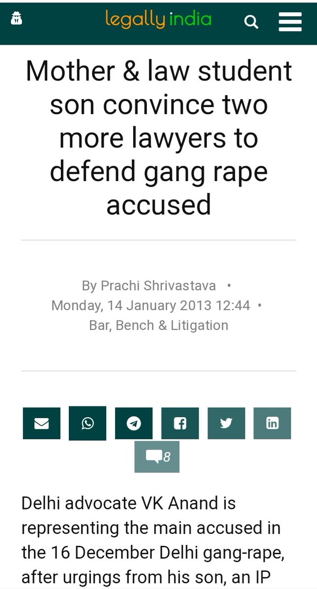 THREAD: WHO IS  @vibhor_anand? 1. Fraudster 2. Liar3. Thug4. Anti Nationalist & NOT RW5. Anti Modi 6. Son of Nirbhaya's R@pists Lawyer V.K. Anand who CONVINCED his Father & others to take up the case. CHEATING HINDUS BY TAKING DONATIONS FOR SO CALLED CAUSE! PROOFS ATTACHED!