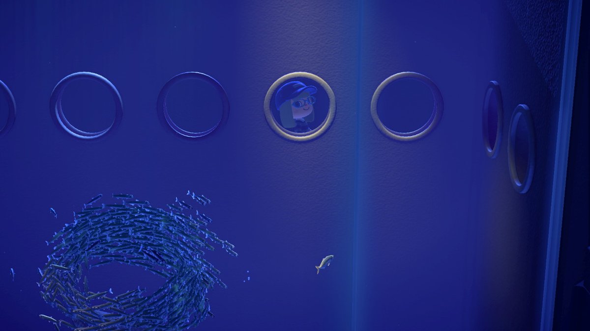 holfish's tweet image. All sorts of dreams being realized: childhood and aspirational (like carry 20kg in pockets?) #AnimalCrossing #ACNH #NintendoSwitch