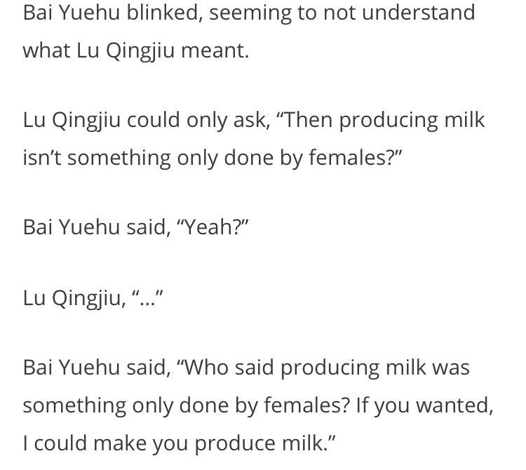 the new addition to their farm is a male “cow” that can produce milk HAHHAHAHA but is it really “milk”?????? im cackling