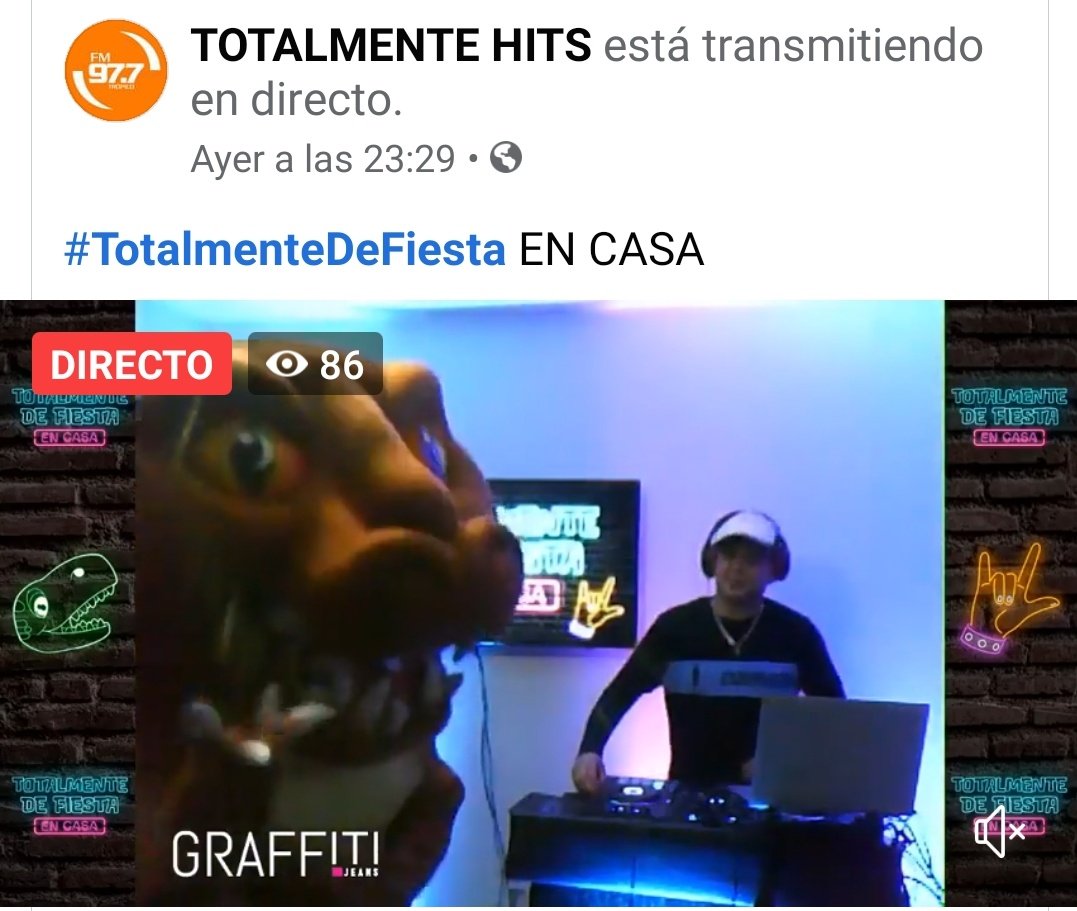 ttmthits's tweet photo. GRACIAS A TOD@S ¡!¡ 
otro finde #TotalmenteDeFiestaEnCasa 🏠

🦖🎵🎶🎵🇦🇷💪😷🎟🎤📲💻🦖
todos los viernes a la noche, la mejor fiesta virtual hasta que nos volvamos a encontrar ‼

@ttmthits #JuanMancuso 
@FacuAVerdur @eliu13 @FlorenciaPiloni @aquilesajujuy #gruporider #djaren https://t.co/NY4XFXZ5g5