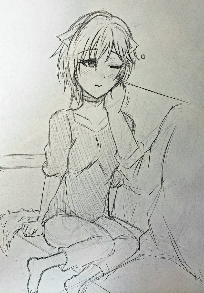 気持ちいいとこ触られて眠くなってきたアーニャ。
#うちの犬スタシア 