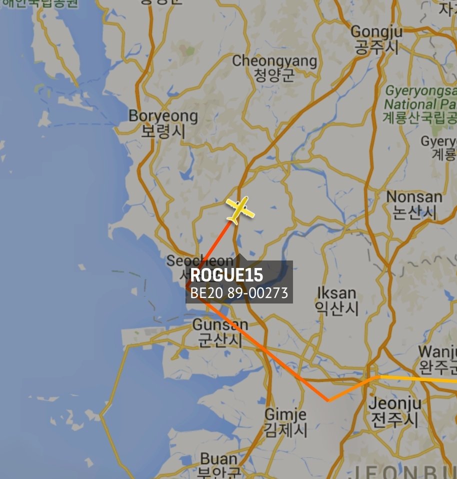is_keelu's tweet photo. U.S Army 
Beech RC-12X Guardrail 
Spotted over #SouthKorea 

#ROGUE15 89-00273 #SIGINT https://t.co/l4oxDzRvp6