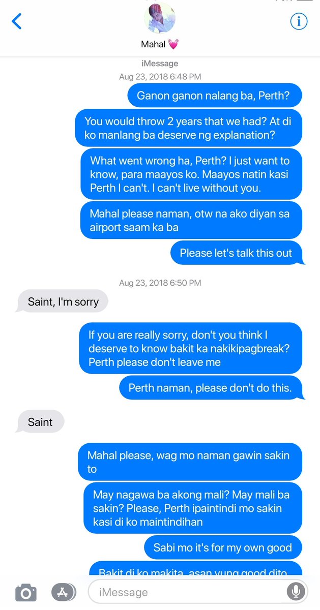 02.  Saint & Perth's textsi added extra texts from the prologue pero ganon din naman 