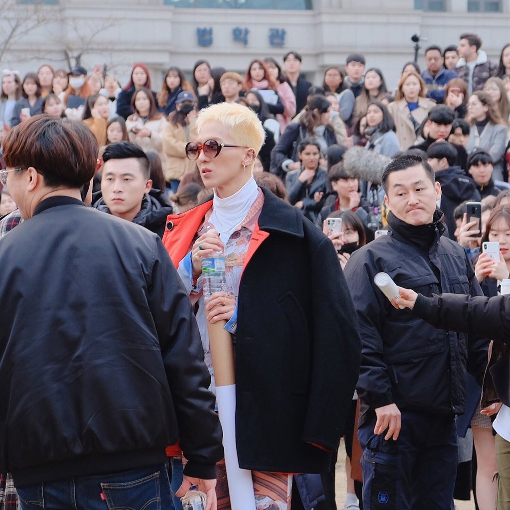 [ #MINO  #송민호] March to April 2019: Mino going to several universities with Zion.T to film for new show “my major is hiphop”