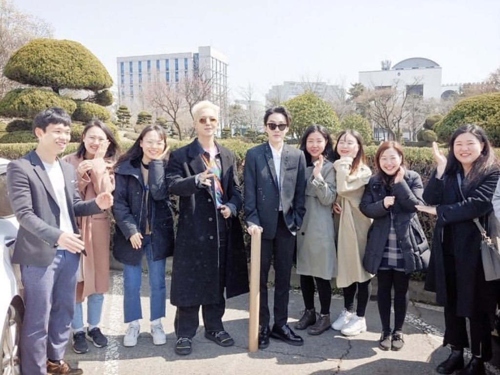 [ #MINO  #송민호] March to April 2019: Mino going to several universities with Zion.T to film for new show “my major is hiphop”