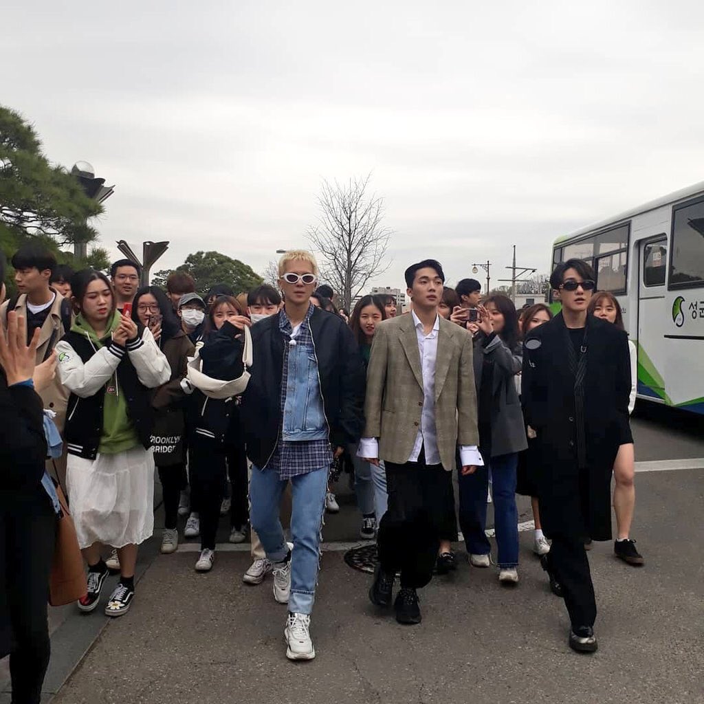 [ #MINO  #송민호] March to April 2019: Mino going to several universities with Zion.T to film for new show “my major is hiphop”