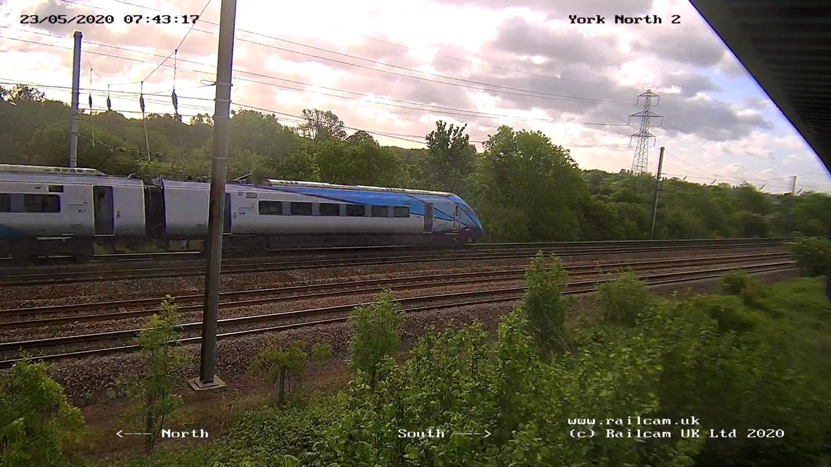 richardware49's tweet image. @railcamlive #SpottingFromHome 802212 on York North cams with 1P14 0641 Newcastle-Liverpool