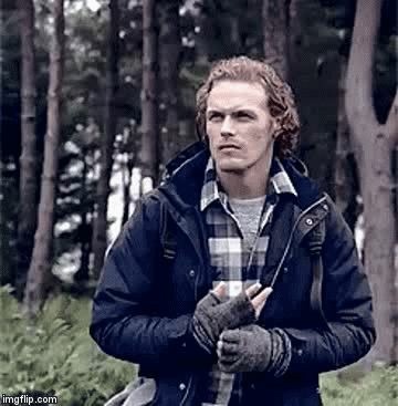  #SamHeughan  #barbour