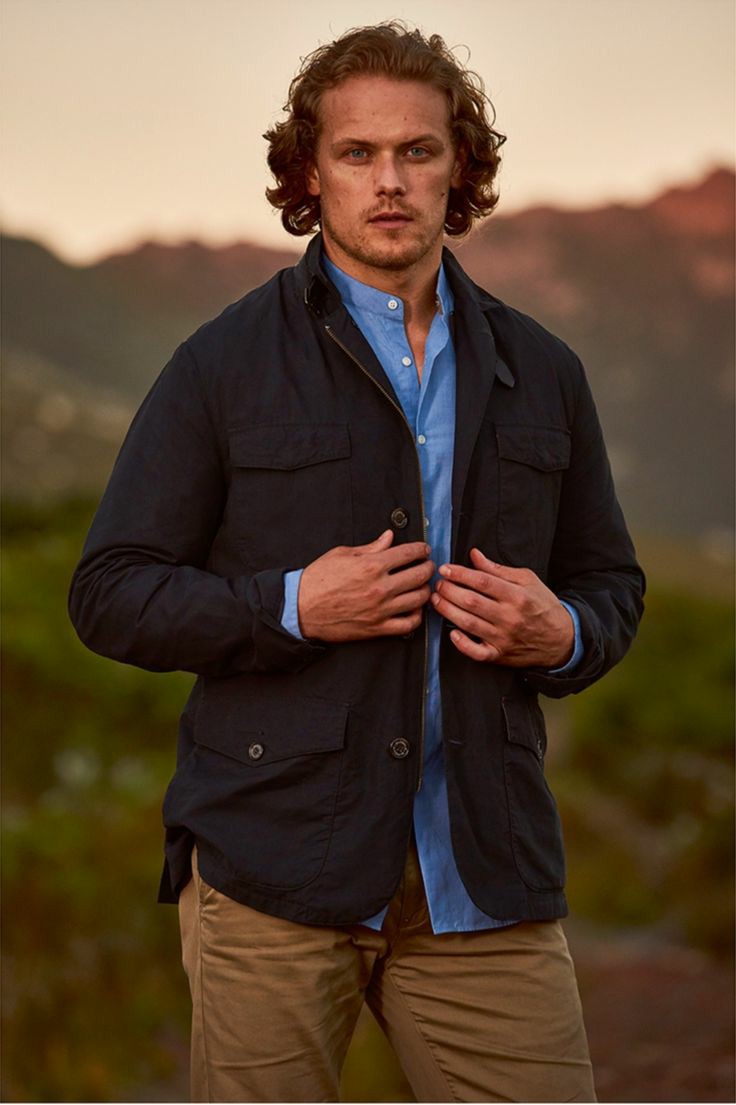  #SamHeughan  #barbour