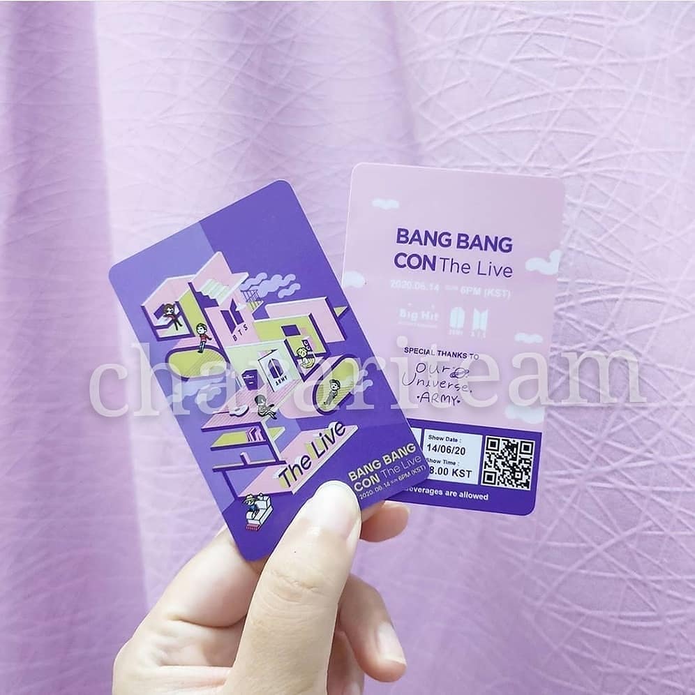 charariteam's tweet photo. Hi ARMY 😘
The Eternal, project anniversary Charari Team, mengadakan paket khusus BangBangCon The Live lho~
��
Buy now: https://t.co/MPPyDGhaUn
•
#BTS #ARMY #fanmerch #BangBangConTheLive #BangBangCon #BangBangConTicket #cupholder #chevent https://t.co/4cwRXjUUew
