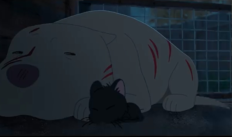 Proof that Kit bull is actually a Sheith AU 4...and he succedes: now the kitten is loyal to him!