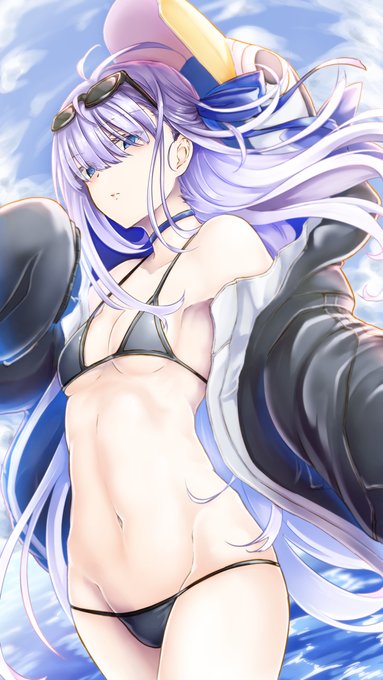 水着メルト #Fate/GrandOrder #FGO #メルトリリス #水着 https://t.co/biauSDUz4G 