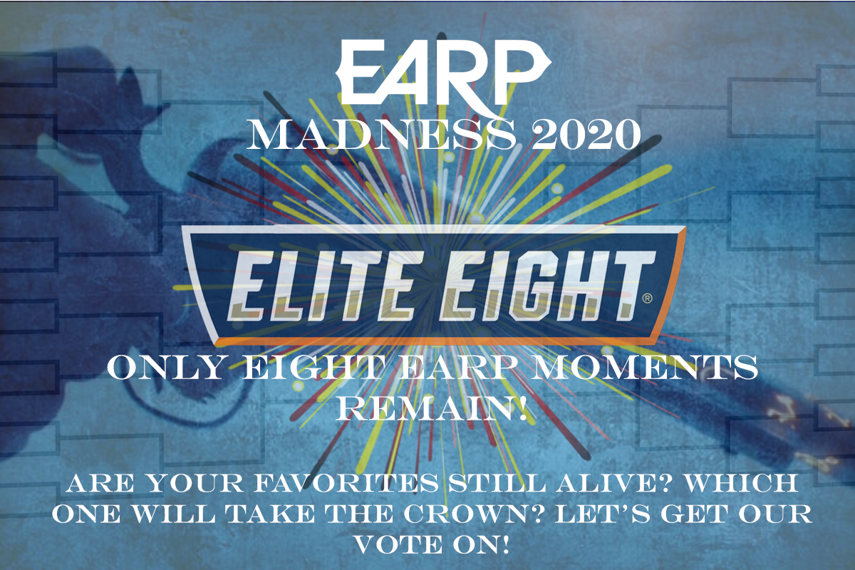 It's Elite Eight Day!! That's right, Earpers we are down to only 8 moments in the Earp Madness 2020 tournament! We will crown a champion before you know it!Brace yourselves and see the polls below. Like usual, there will be 2 polls here and 2 w/  @nedleysoffice  #WynonnaEarp