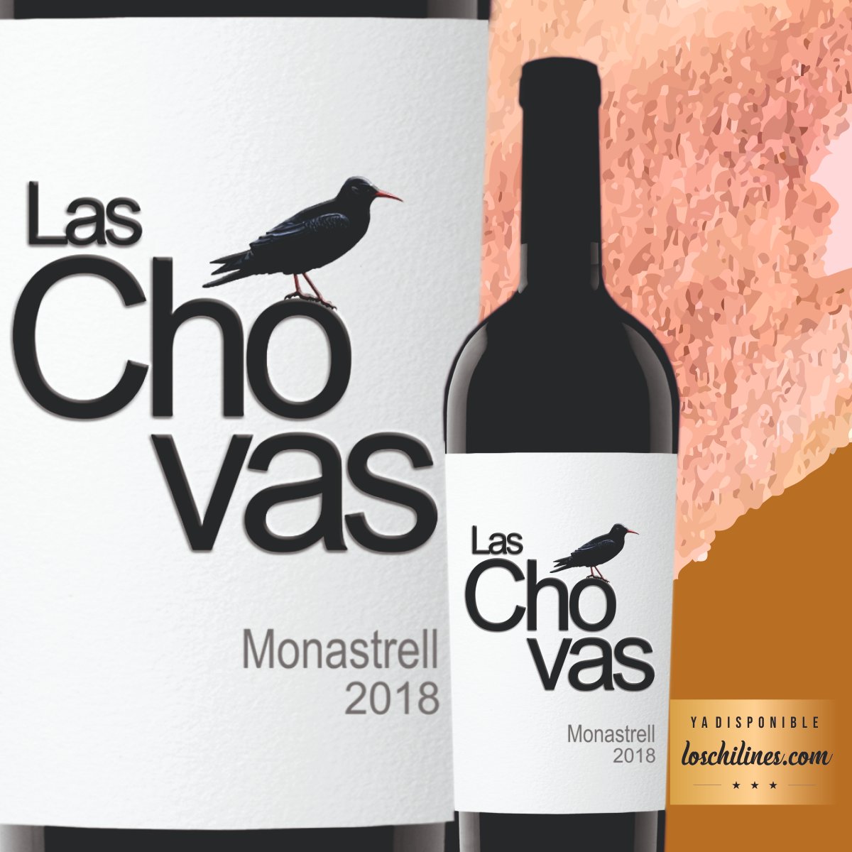 LOSCHILINES's tweet photo. ‼️Se llama " Las Chovas" es la última novedad en Vinotería los Chilines, una autentica joya, pura esencia Monastrell.

🛒Ya disponible en https://t.co/7sRcmHSKpm https://t.co/fhKIZga8Mc