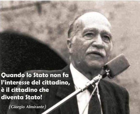 #GiorgioAlmirante aveva i coglioni.

La frase 'per governare l'#Italia ci vogliono coglioni, è stata fraintesa' 

@VotersItalia