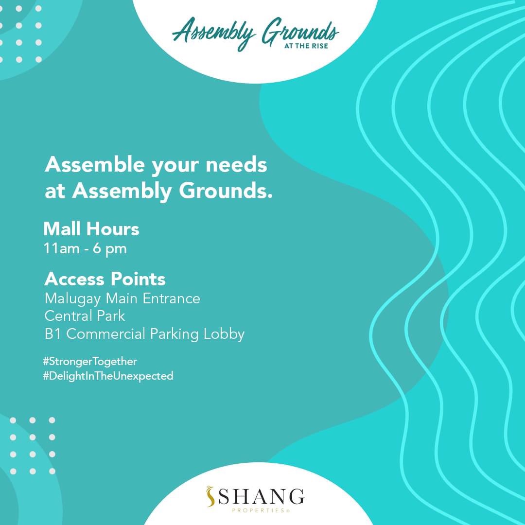 AssemblyGrounds's tweet photo. We’re officially reopening on Monday, May 25 to serve you! Of course, we’re doing it slowly and safely. Be sure to check our page for further updates! #StrongerTogether #DelightInTheUnexpected https://t.co/2hU8tP1FsU