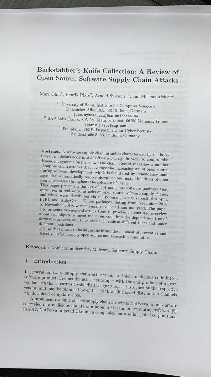 A little Saturday light reading