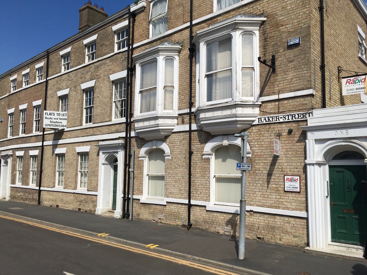 Bennison also built this distinctive Georgian terrace in Baker Street