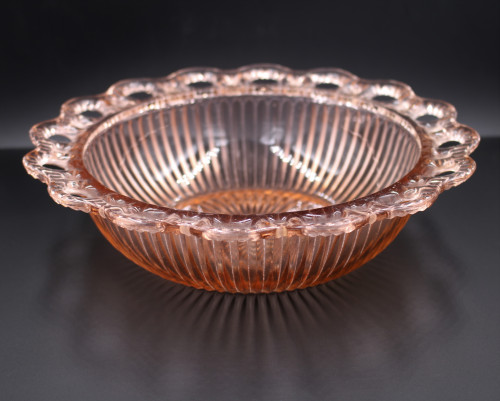 Thread: Depression glass is called such because collectors generally associate mass-produced glassware found in pink, yellow, crystal, or green with the years surrounding the Great Depression in America.2/