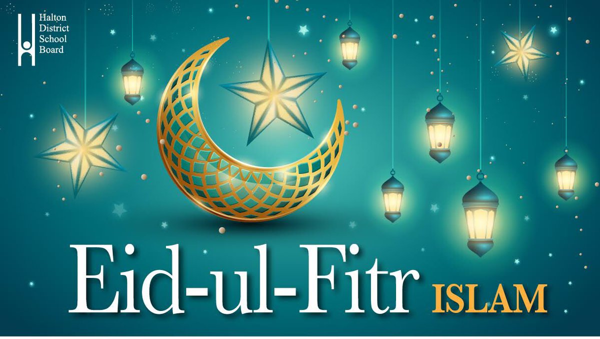#EidMubarak We wish all those celebrating Eid-ul-Fitr in our #HDSB community and beyond, peace, joy and happiness.