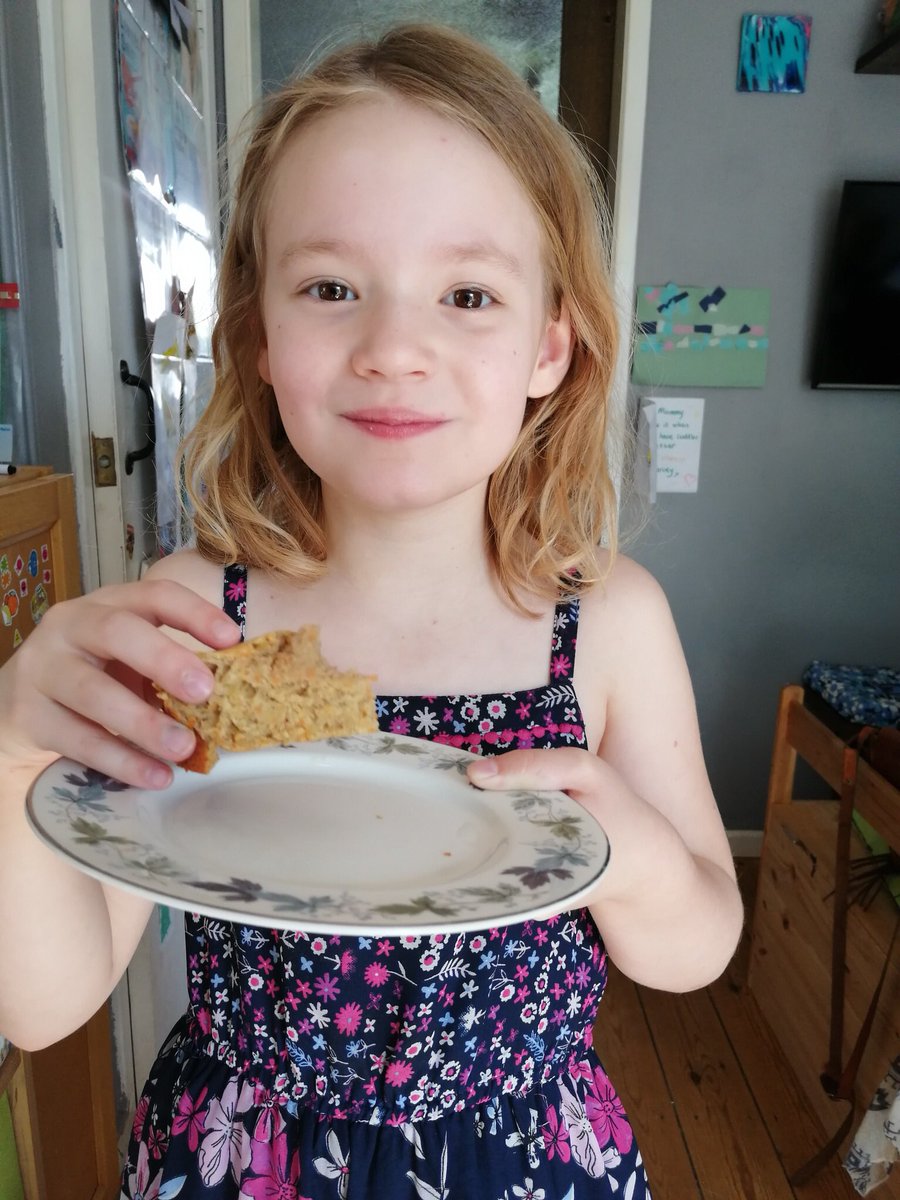 TJPrimary's tweet photo. Here are Marcie and Bea enjoying their very tasty maths lesson on Friday #TJHomelearning #TJMaths #3K https://t.co/dL9DRpnHB8