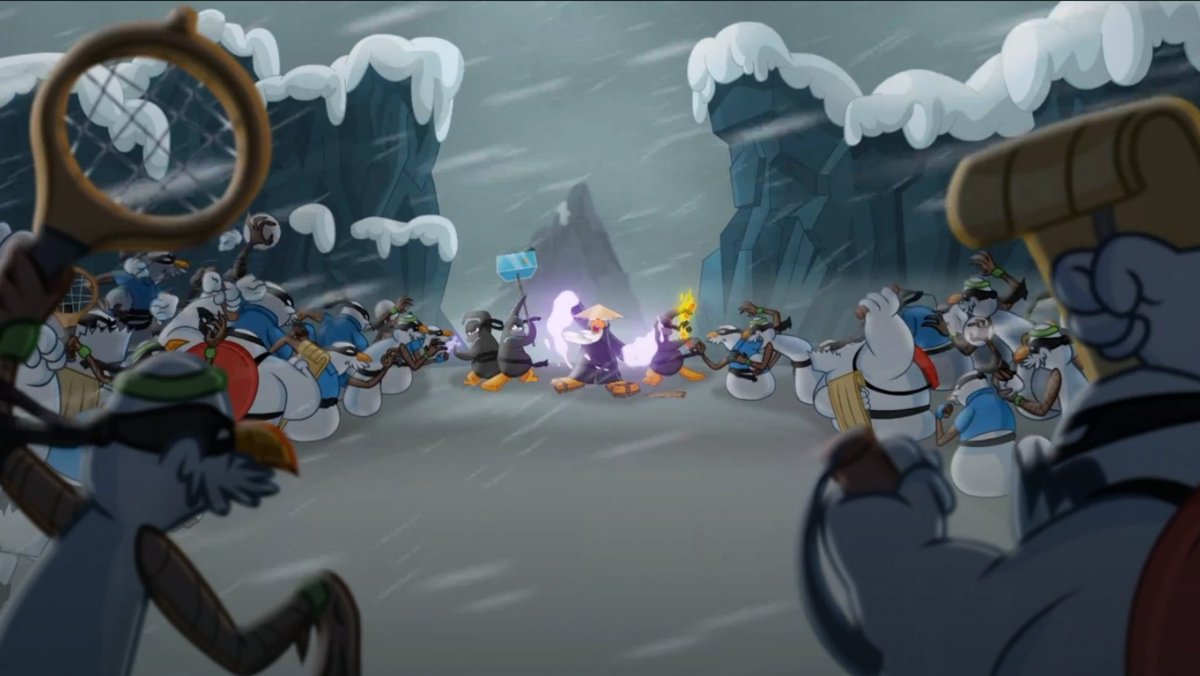 9 years ago today, the mini-game, Card-Jitsu Snow was released. Penguins  could take on the Snow Minions: Scrap, Sly and Tank, as well as their  leader, Tusk in a match with two